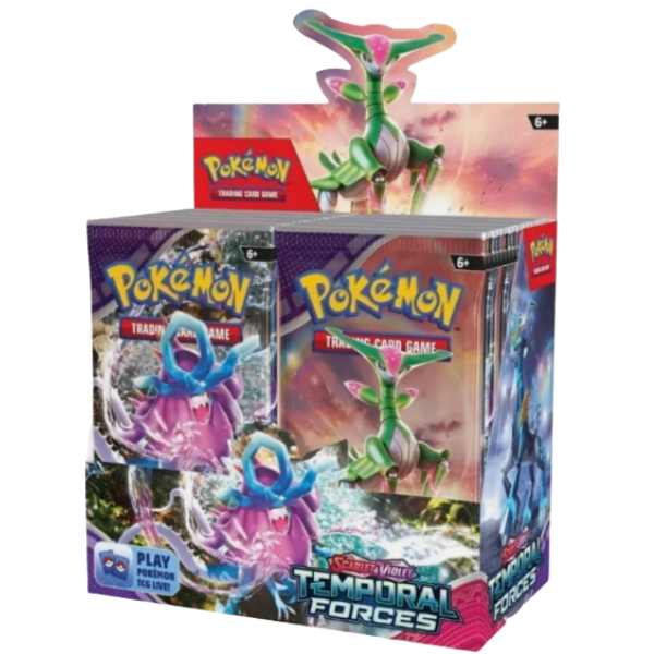 Pokémon Scarlet & Violet: Temporal Forces Booster Box (36 Pack)