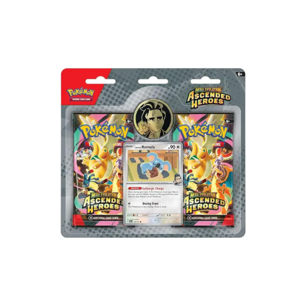 Pokemon: Ascended Heroes - 2-Pack Blister 2026 (random colour)