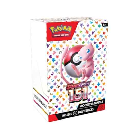 Pokemon: Scarlet & Violet: 151 — 6 Pack Booster Bundle