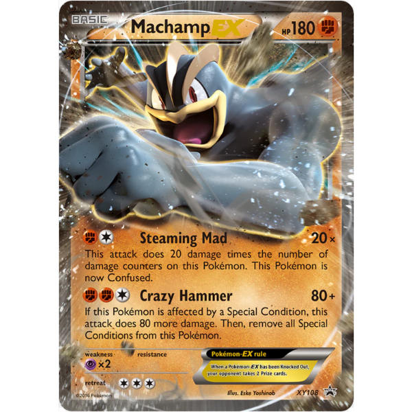 2016 Pokemon XY Machamp EX