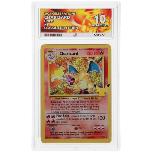 2021 Charizard Pokemon Celebrations Classic Collection #4/102