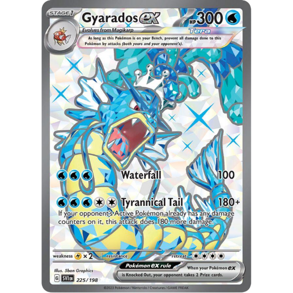 2023 Pokemon SV Base Set Gyarados ex 225/198