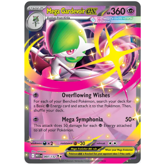 Pokemon: Mega Evolution - Mega Gardevoir Ex 060/132
