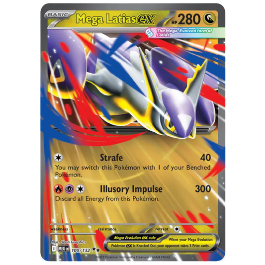 Pokemon: Mega Evolutions - Mega Latias EX 100/132