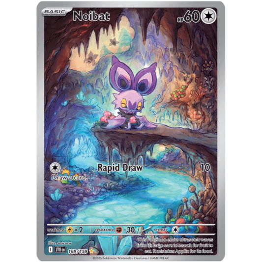 2025 Pokemon: Journey Together - Noibat #169/159