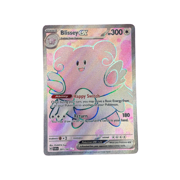 2024 Pokemon SV Twilight Masquerade Blissey ex 201/167