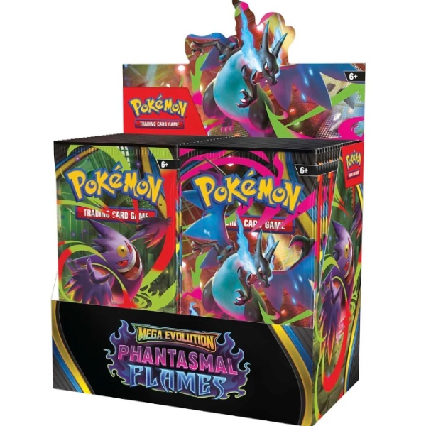 Pokemon Mega Evolutions: Phantasmal Flames Booster Box (36 Pack)
