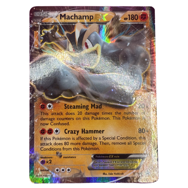 2016 Pokemon XY Machamp EX