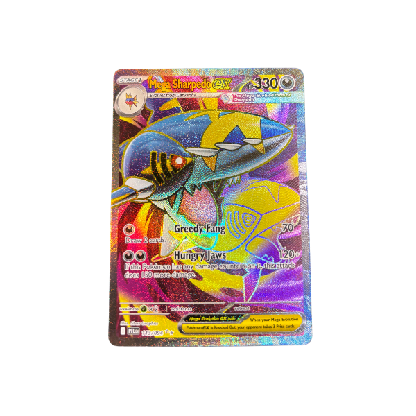 Pokemon: Mega Sharpedo ex - Phantasmal Flames #113/094 – Ultra Holo