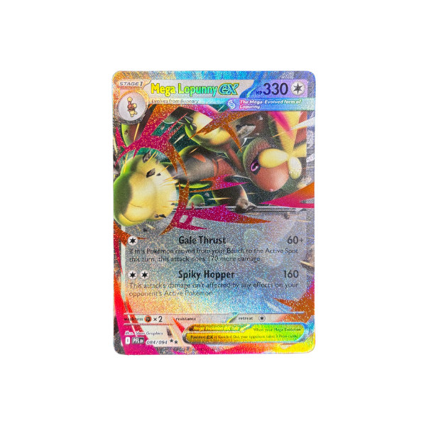 Pokemon: Mega Lopunny ex #084/094 – Mega Phantasmal Flames – Holo Rare