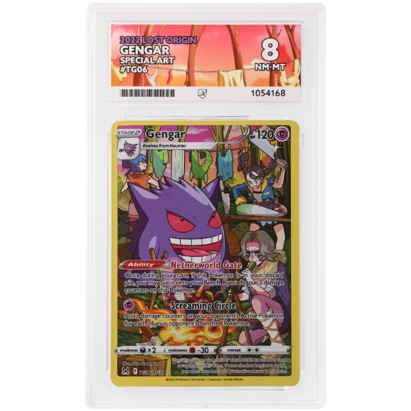 2022 Pokemon: Gengar TG06/TG30, Lost Origin, ACE 8