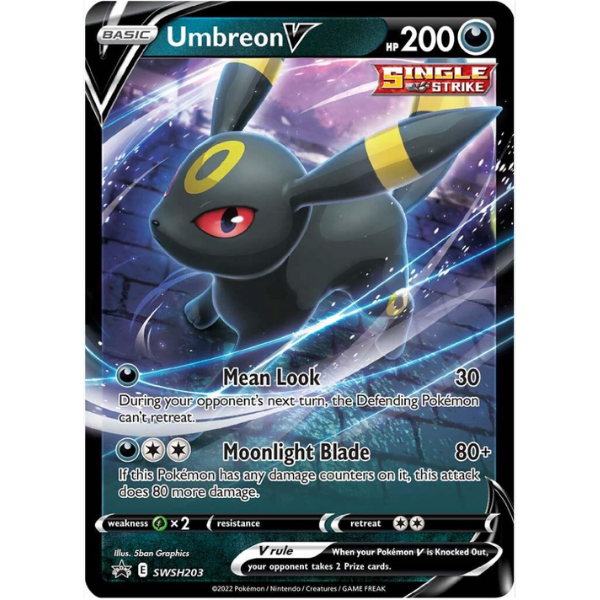 Umbreon V SWSH203 – Black Star Promo – English (2022)