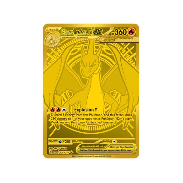 2026 Pokemon: Mega Charizard Y ex #294 (Ascended Heroes)