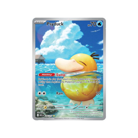 2026  Pokemon: Psyduck 226/217 (Ascended Heros)