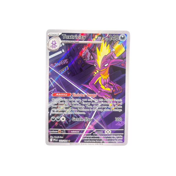Pokemon: Phantasmal Flames PFL Toxtricity #103/094