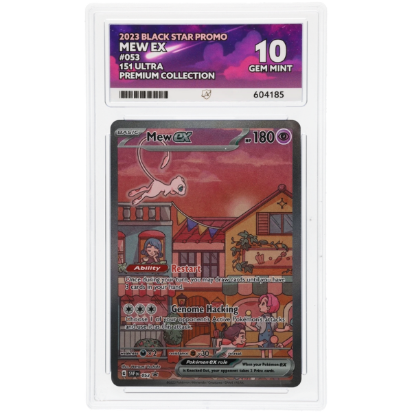 2023 Pokemon: Mew EX Black Star Promo, 151, ACE 10