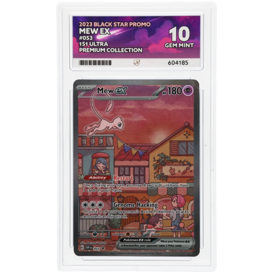 2023 Pokemon: Mew EX Black Star Promo, 151, ACE 10