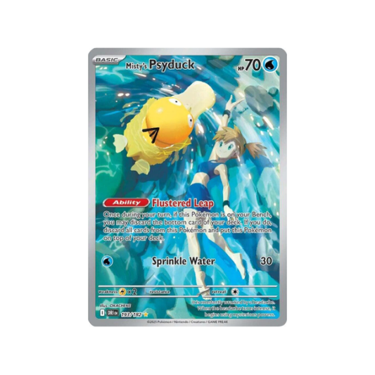 2025 Misty's Psyduck 193/182, Destined Rivals