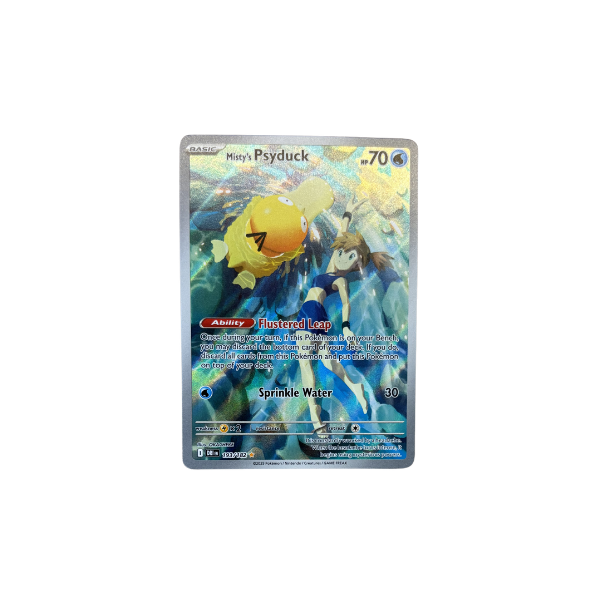 2025 Misty's Psyduck 193/182, Destined Rivals