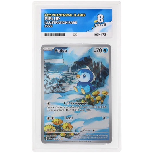 2025 pokemon: Piplup Illustration Rare 098/094, Phantasmal Flames, ACE 10