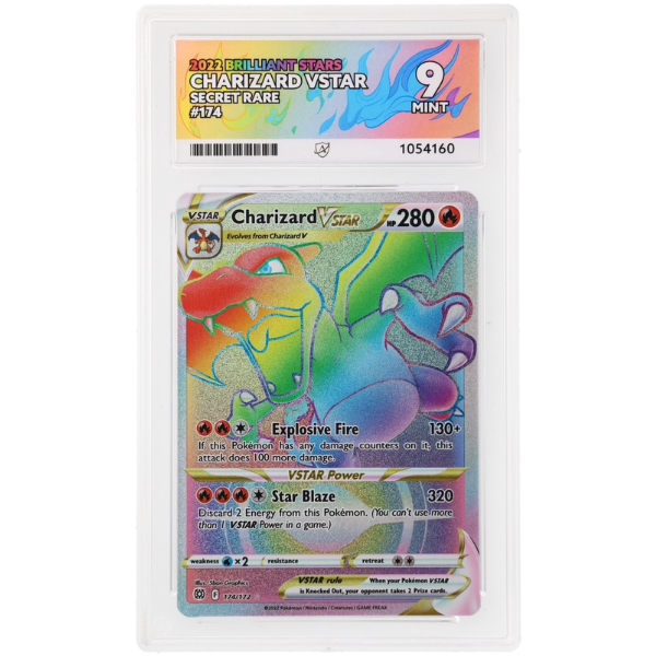 2022 Pokemon: Charizard VSTAR 174, ACE 9