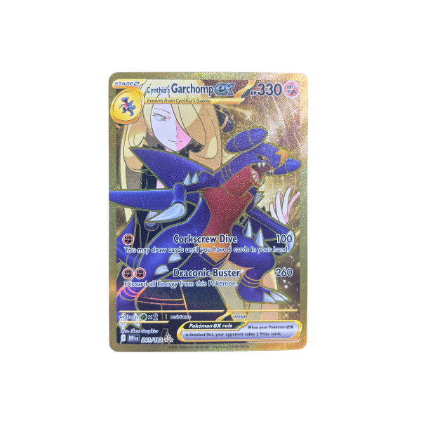 Pokemon: Pokemon SV Destined Rivals DRI EN #241/182 Cynthia’s Garchomp ex