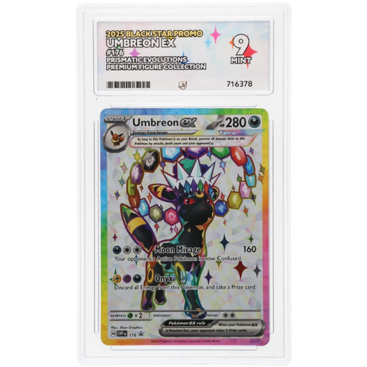 2025 Pokemon: Umbreon EX - Black Star Promo - 176 - Prismatic Evolutions, ACE 9