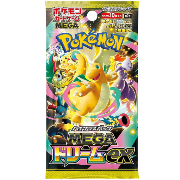 Pokemon TCG Mega Dream ex High Class Booster Box Japanese (10 Packs)